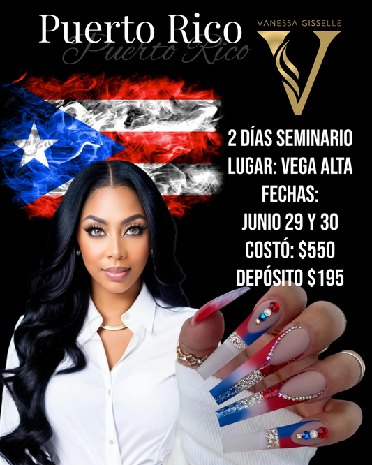 PUERTO RICO  2 Day Nail Training Course.