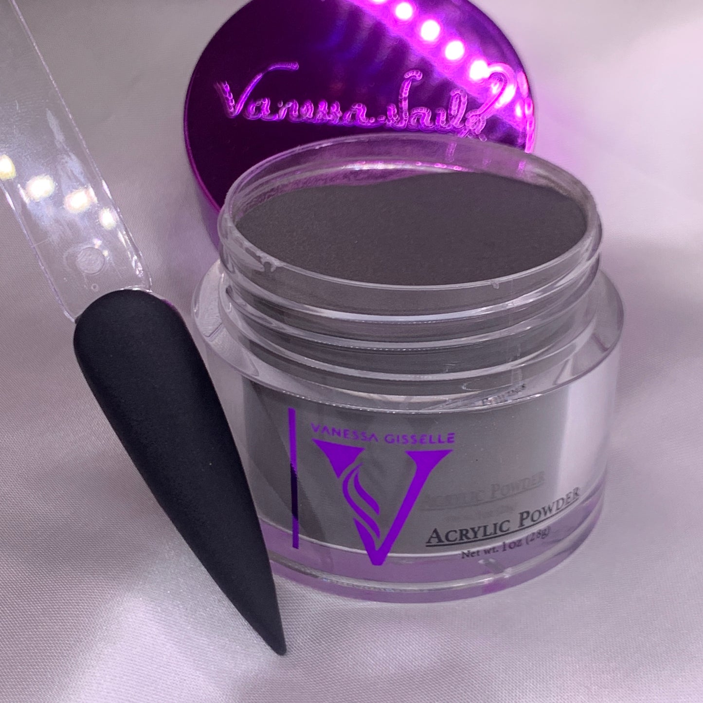 Black #042- Acrylic Powder – Vanessa Nailz VN Products LLC