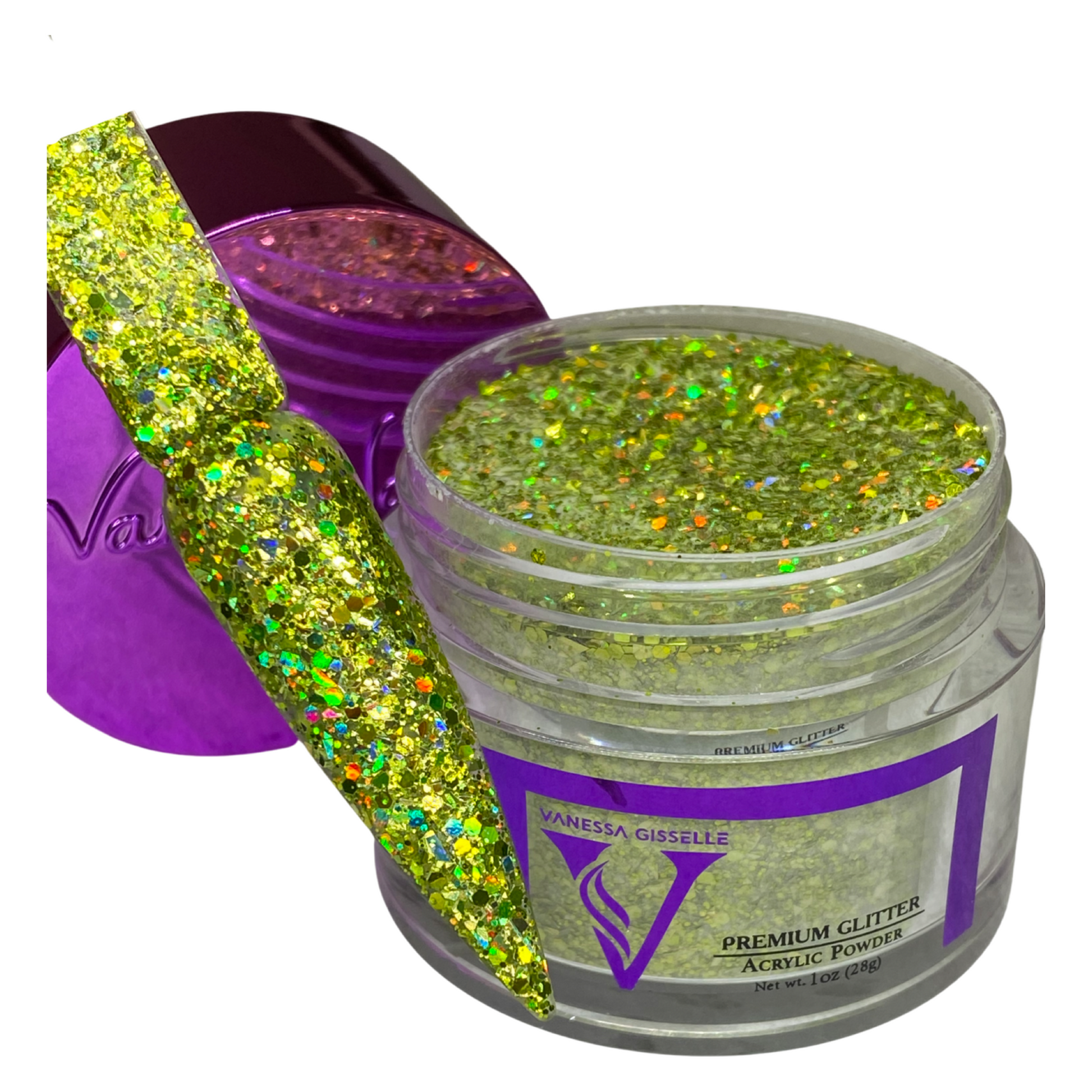 MIDORI- Glitter Acrylic – Vanessa Nailz VN Products LLC